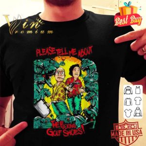 Please tell me about the fucking golf shoes shirt