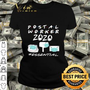 Postal worker 2020 mask essential shirt