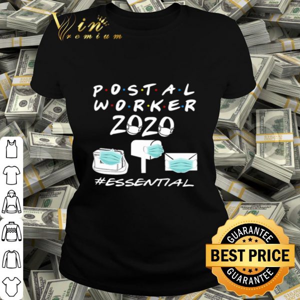 Postal worker 2020 mask essential shirt