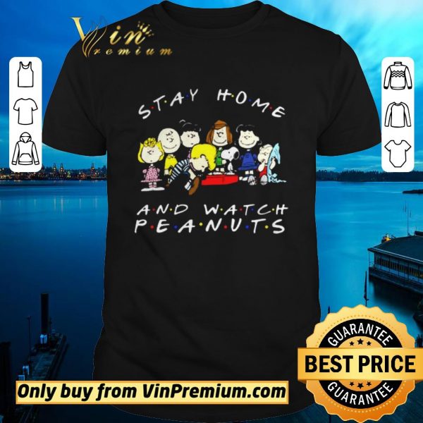 Original Stay Home and Watch Peanuts Movie shirt sweater