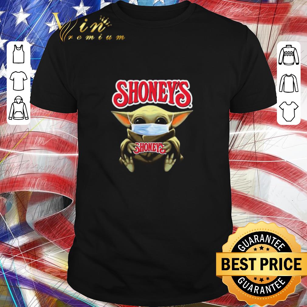 Awesome Baby Yoda Mask Shoney’s Coronavirus shirt Awesome Baby Yoda Mask Shoney’s Coronavirus shirt