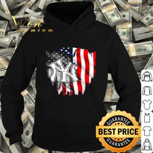 New York Yankees inside American flag shirt