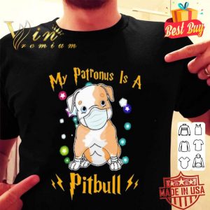 My patronus is a Pitbull mask Coronavirus shirt