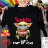 Baby Yoda mask Smith's i can’t stay at home Coronavirus shirt