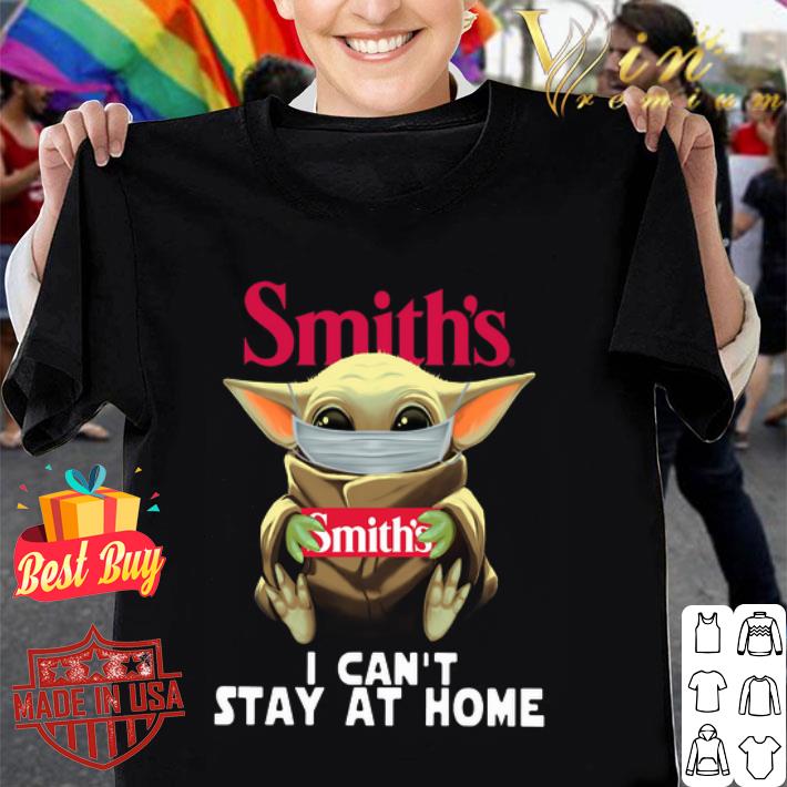 Baby Yoda mask Smith's i can’t stay at home Coronavirus shirt Baby Yoda mask Smith's i can’t stay at home Coronavirus shirt