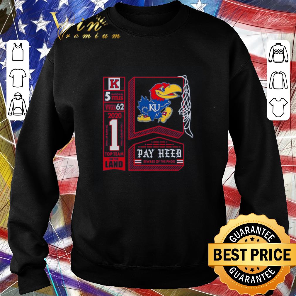 c0b46006 awesome rock chalk kansas jayhawks pay heed beware of the phog shirt 4 - Awesome Rock Chalk Kansas Jayhawks pay heed beware of the phog shirt