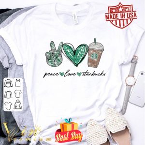 Peace love Starbucks diamond shirt