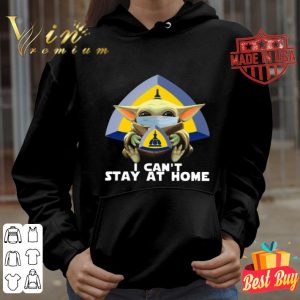 Baby Yoda Johns Hopkins University School Of Nursing I Can’t Stay At Home shirt