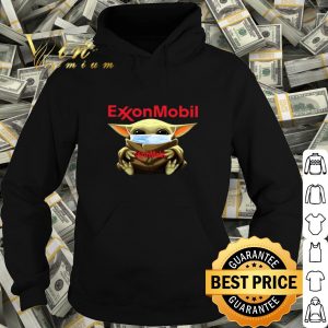 Star Wars Baby Yoda mask Exxon Mobil Coronavirus shirt