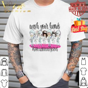 Wash your hands spread love not germs Coronavirus shirt
