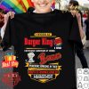 I work at Burger King i use excessive sarcasm at work because punching shirt