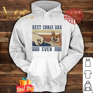 Vintage Best Corgi dad ever shirt