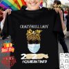 Crazy Skull Lady mask 2020 #Quarantine Coronavirus shirt