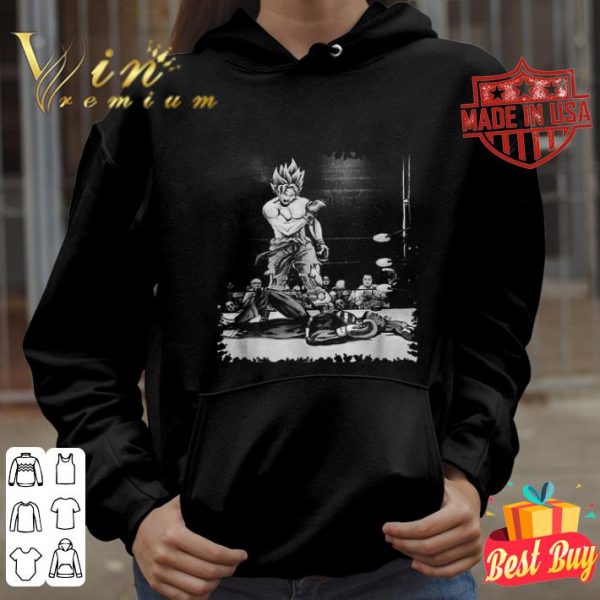 Boxing Son Goku knock out Superman Dragon Ball shirt