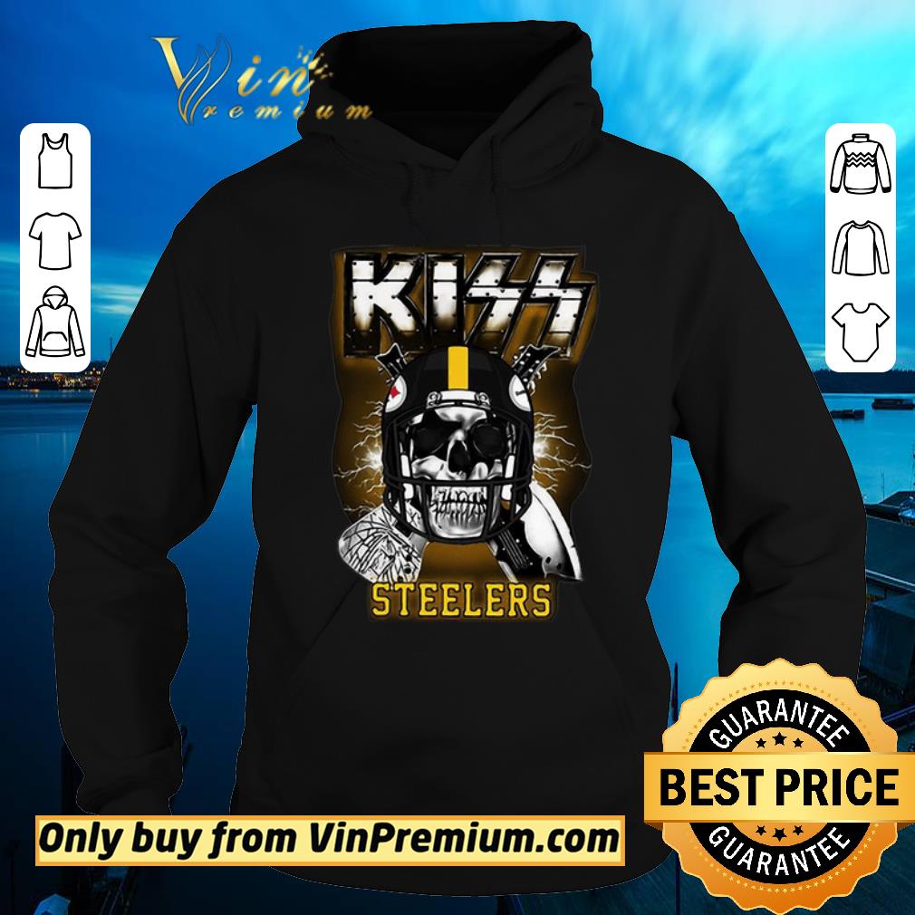 db572ba5 nice skull kiss band pittsburgh steelers shirt sweater 4 - Nice Skull KISS Band Pittsburgh Steelers shirt sweater