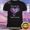 Original Never Give Up Lupus Awareness Heart shirt sweater