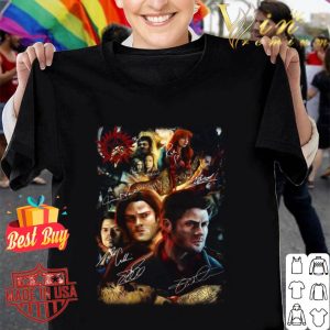 Supernatural all signature poster shirt
