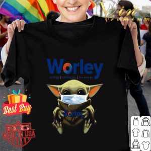 Baby Yoda mask Worley Energy Coronavirus shirt
