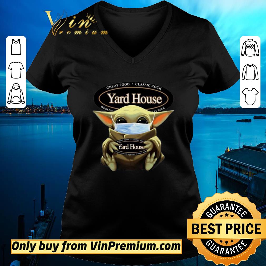 Top Star Wars Baby Yoda Hug Yard House Covid-19 shirt sweater Top Star Wars Baby Yoda Hug Yard House Covid-19 shirt sweater