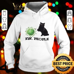 Black cat ew people Coronavirus shirt