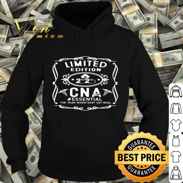Limited Edition 2020 CNA Essential the year when shit got real Coronavirus shirt