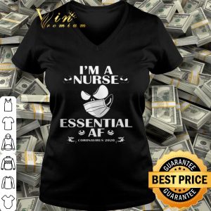 I’m nurse essential AF Coronavirus 2020 version Jack Skellington shirt
