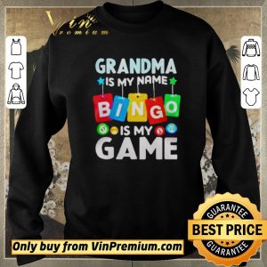 Top Grandma is my nam Bingo is my Game shirt sweater 2