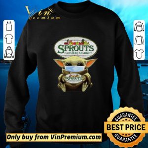 Nice Star Wars Baby Yoda Hug Sprouts Farmers Market Covid-19 shirt sweater 2