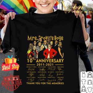 Mrs. Brown’s Boys 10th anniversary 2011-2021 all signature shirt