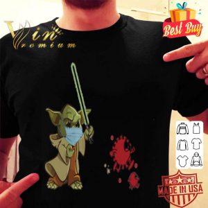 Star war Baby Yoda fighting Coronavirus shirt