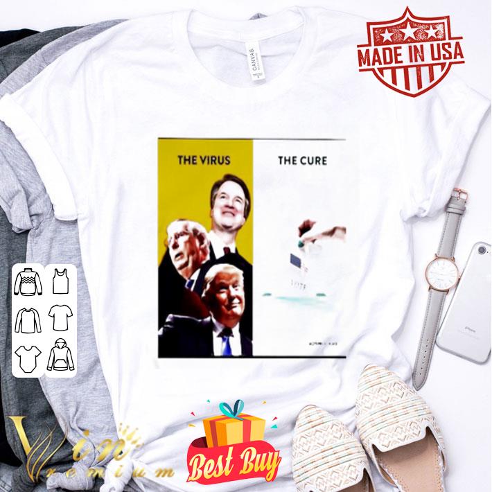 The Virus The Cure Vote President 2020 shirt