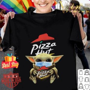 Baby Yoda mask Pizza Hut Coronavirus shirt