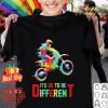 Autism awareness It’s ok to be different motorcycle shirt