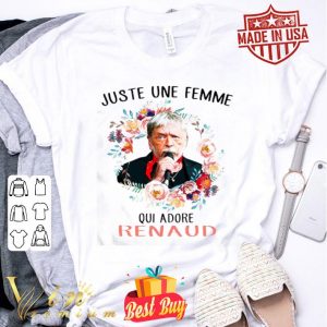 Christophe Maé Juste une femme qui adore renaud flower shirt