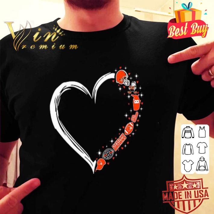Love Cleveland Browns Football Logo shirt