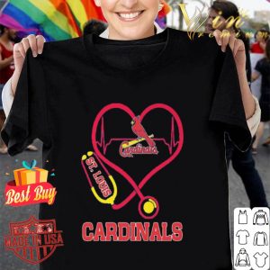 St. Louis Cardinals Stethoscope Heartbeat shirt