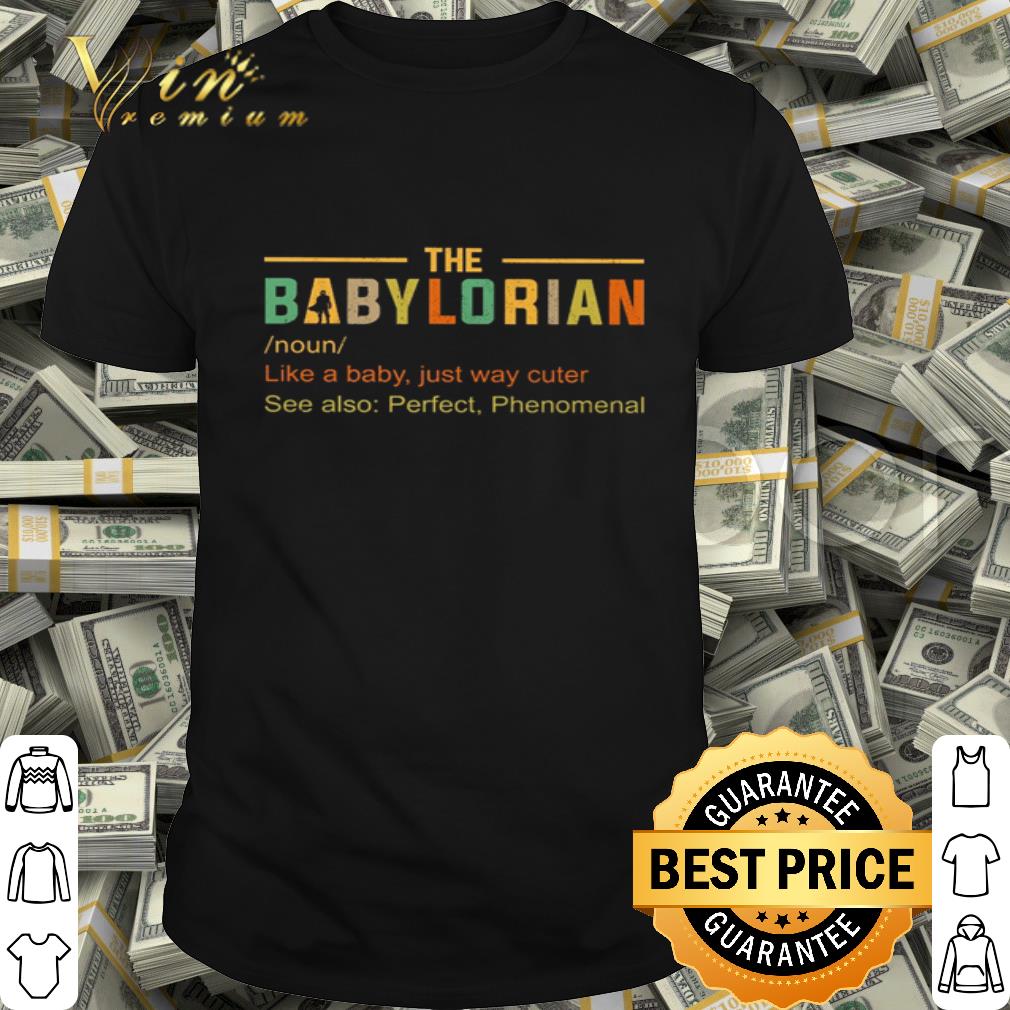 The Babylorian noun like a baby just way cuter vintage shirt