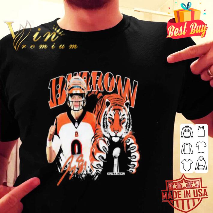 Joe Burrow LSU Tigers Cincinnati Bengals Champions Signature shirt