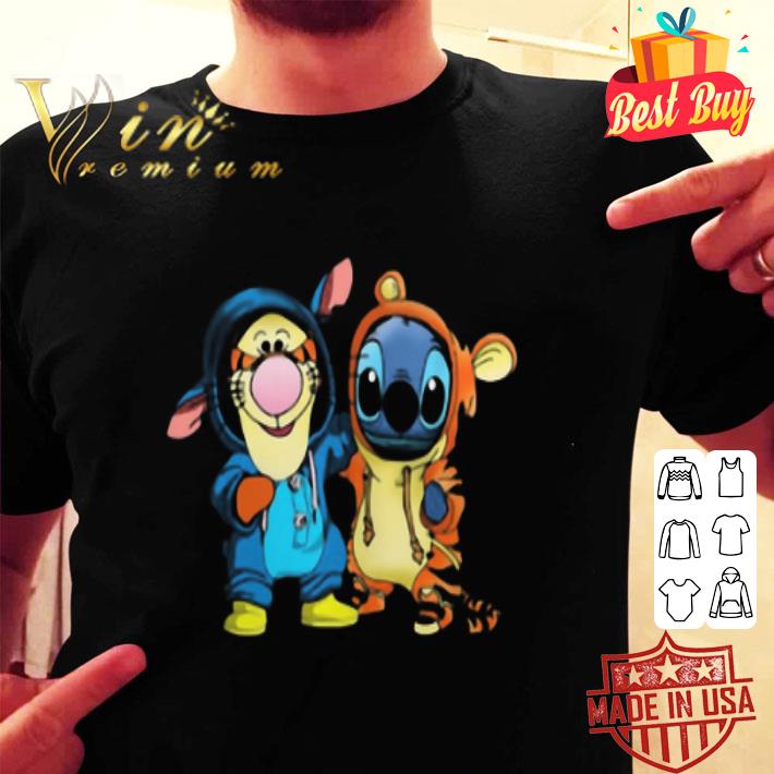 Baby Tigger And Baby Stitch shirt