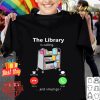 The library is calling ...and I must go shirt