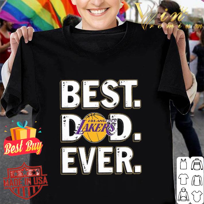 Logo Los Angeles Lakers Best Dad Ever shirt