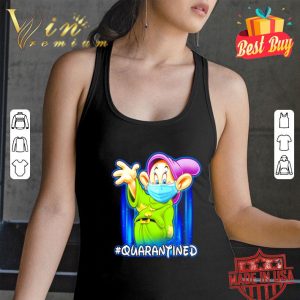 Disney Dopey Seven Dwarfs mask #quarantined Coronavirus shirt