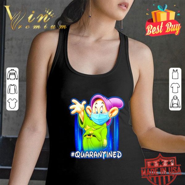 Disney Dopey Seven Dwarfs mask #quarantined Coronavirus shirt