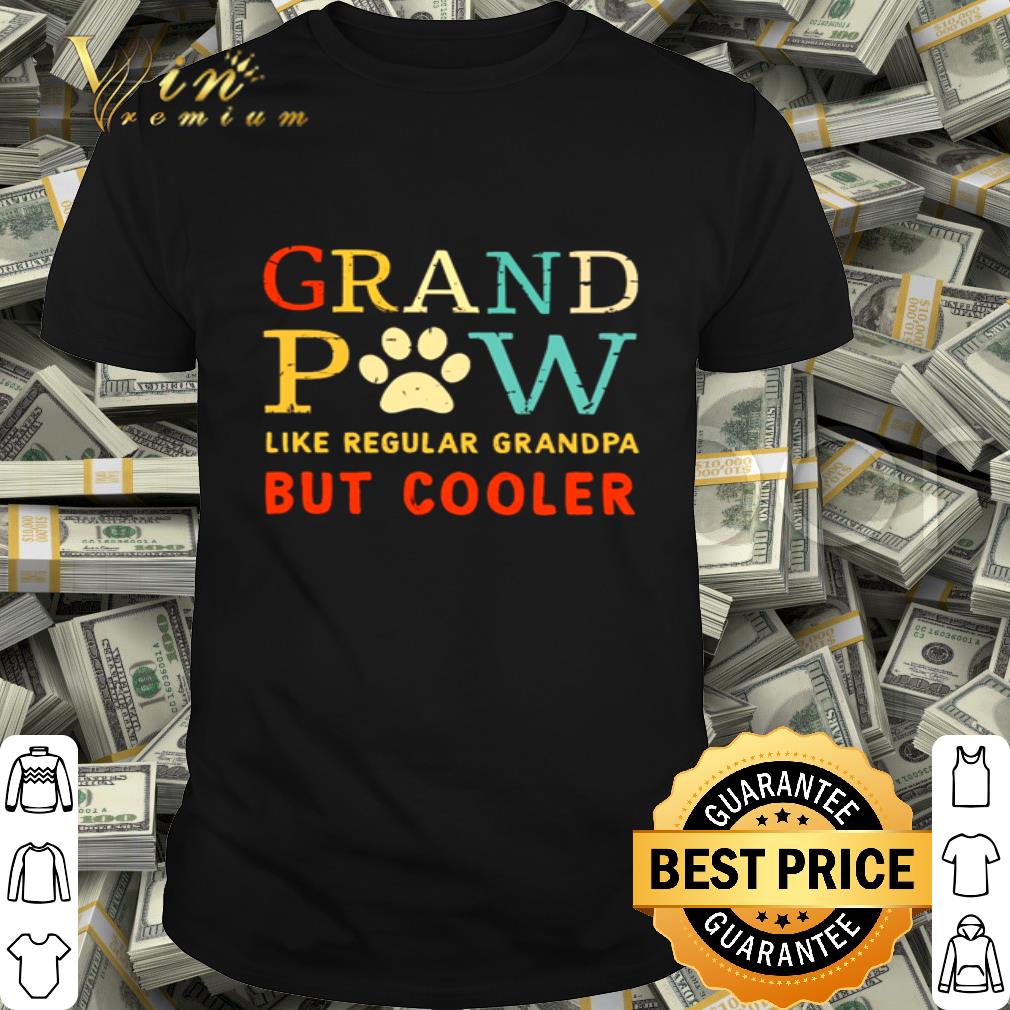 Grand paw like regular grandpa but cooler vintage shirt