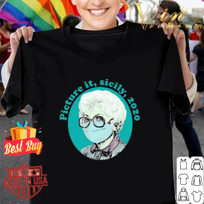 Sophia Petrillo mask picture it sicily 2020 Covid-19 shirt