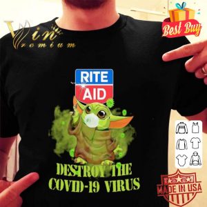 Rite Aid Baby Yoda Destroy The Covid-19 Virus Star Wars shirt 1 Rite Aid Baby Yoda Destroy The Covid-19 Virus Star Wars shirt