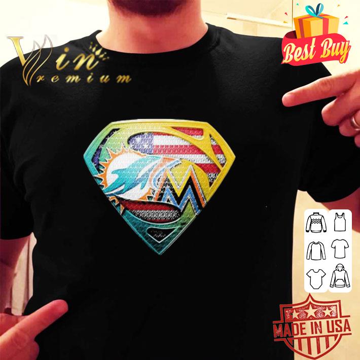 Logo Miami Dolphins Superman Independence Day shirt