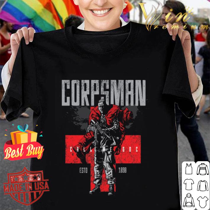 Corpsman Call Me Doc Estd 1898 Navy And The Marine Corps shirt