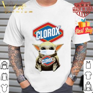 Baby Yoda mask Clorox Coronavirus shirt