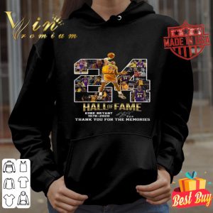 24 Hall Of Fame RIP Kobe Bryant 1978 2020 signature shirt